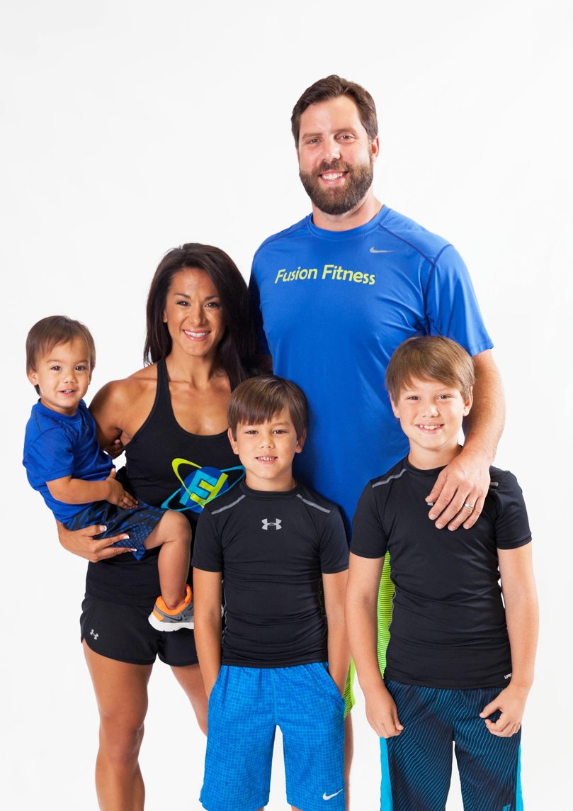 fusion fit family erica mike kids